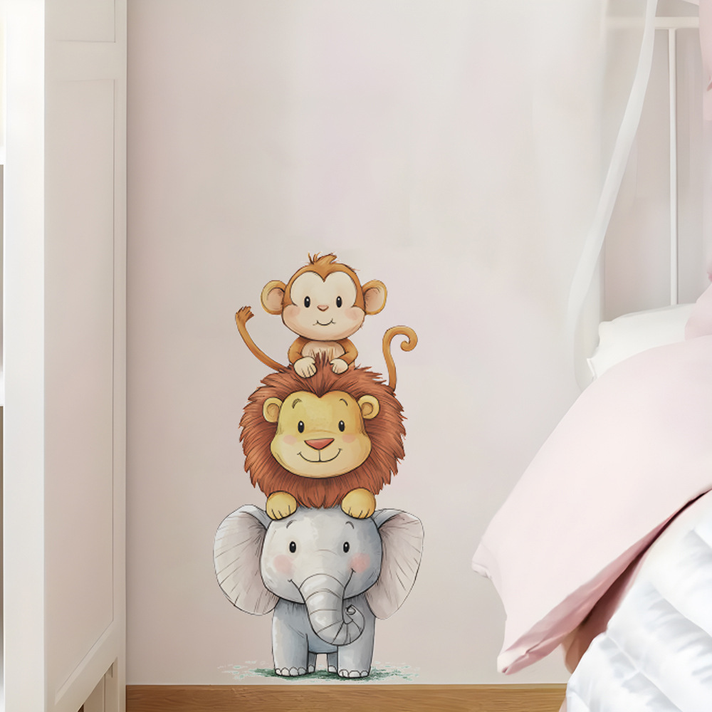 Baby Nursery Wall Stickers - Urocze naklejki ścienne z motywem leśnych