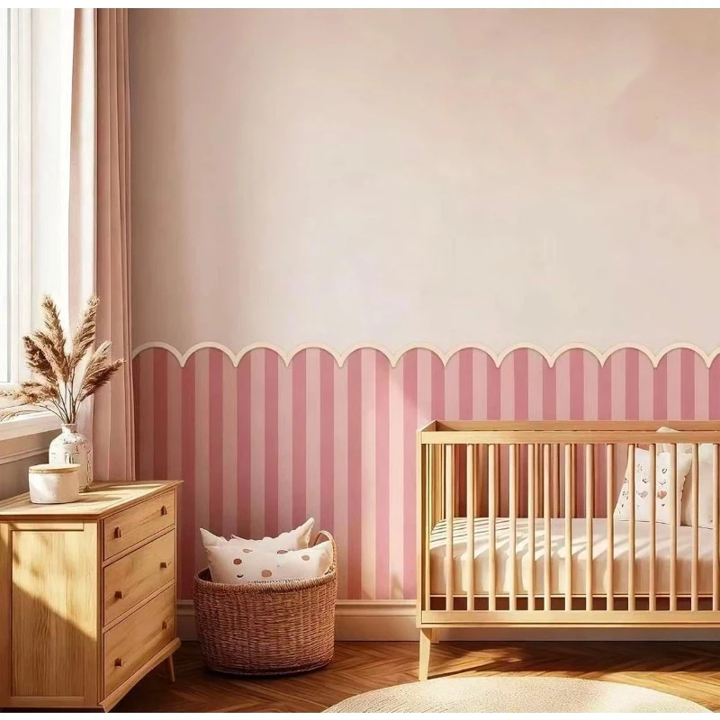 Baby Nursery Wall Stickers - 12/24 szt. Niewykończony dekoracyjny listwowy element