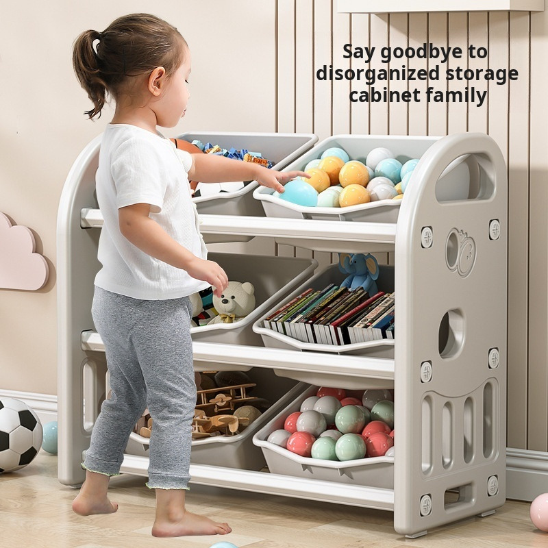 Baby Nursery Bookcase - Szafka do przechowywania zabawek dla dzieci