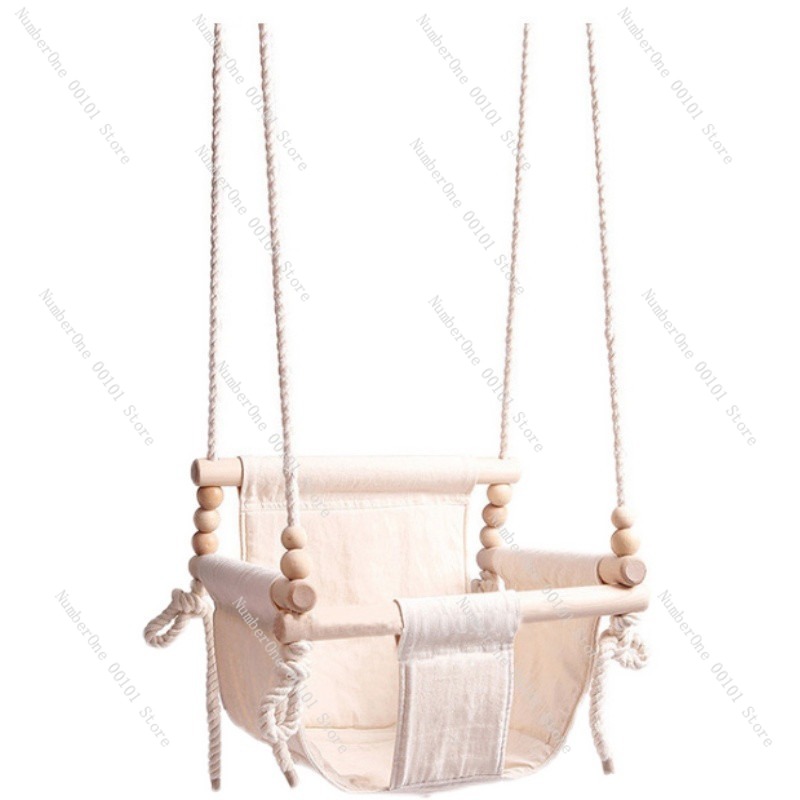 Baby Nursery Basket - Koreański fotel wiszący do wnętrz, huśtawka