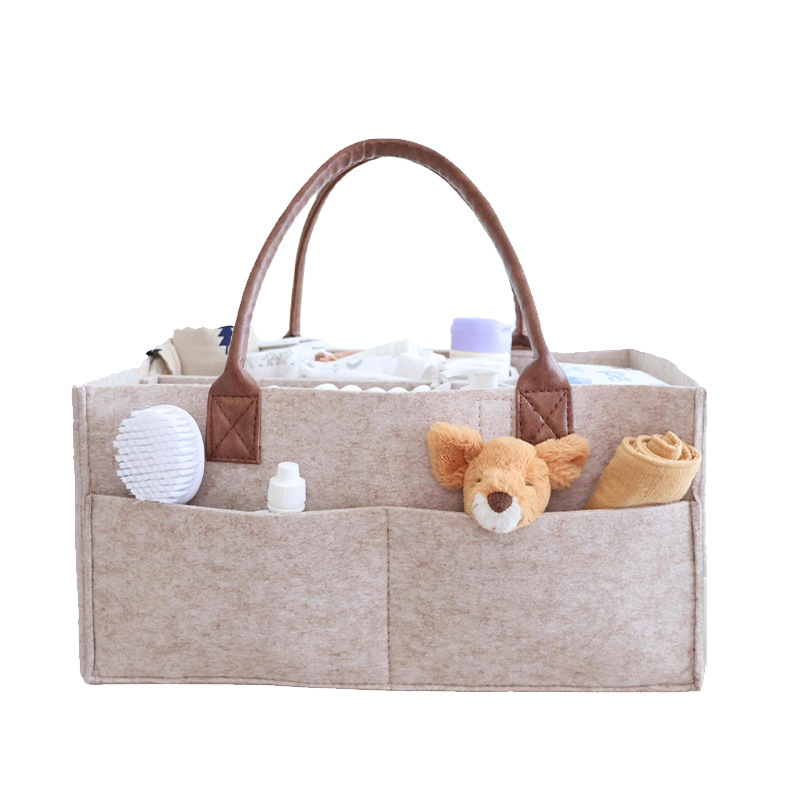 Baby Nursery Basket - Organizer do pokoju dziecięcego z filcu,