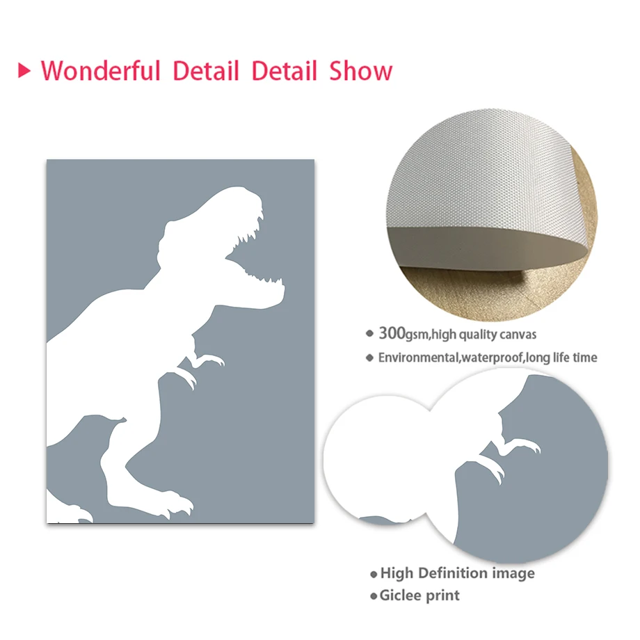 Baby Girl Nursery Quotes - Dinozaury z epoki Jurajskiej Tyrannosaurus Rex