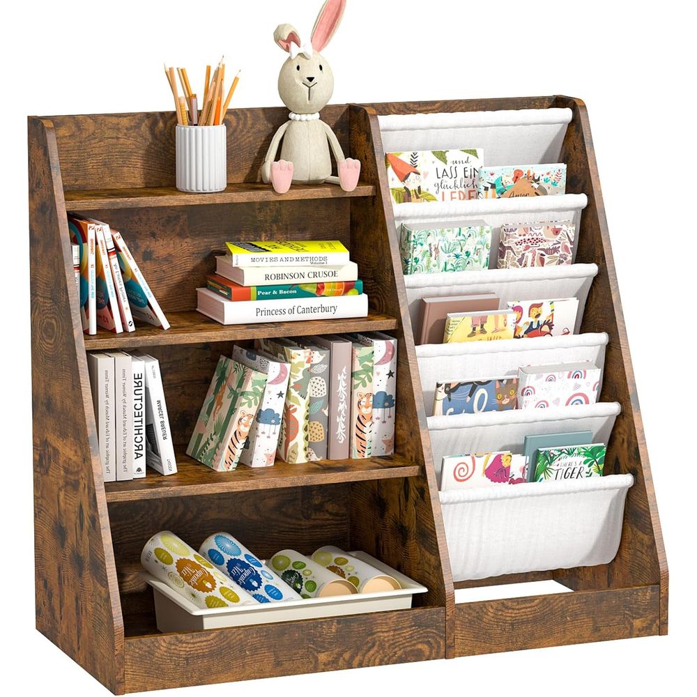 Baby Nursery Bookcase - HedoAjim Regał na książki dla dzieci