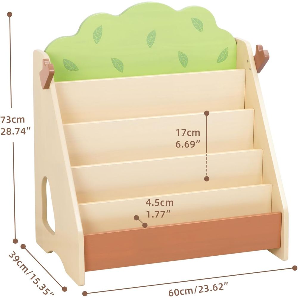 OOOK Montori Regał na Książki  – Baby Nursery Bookcase recenzja i cena