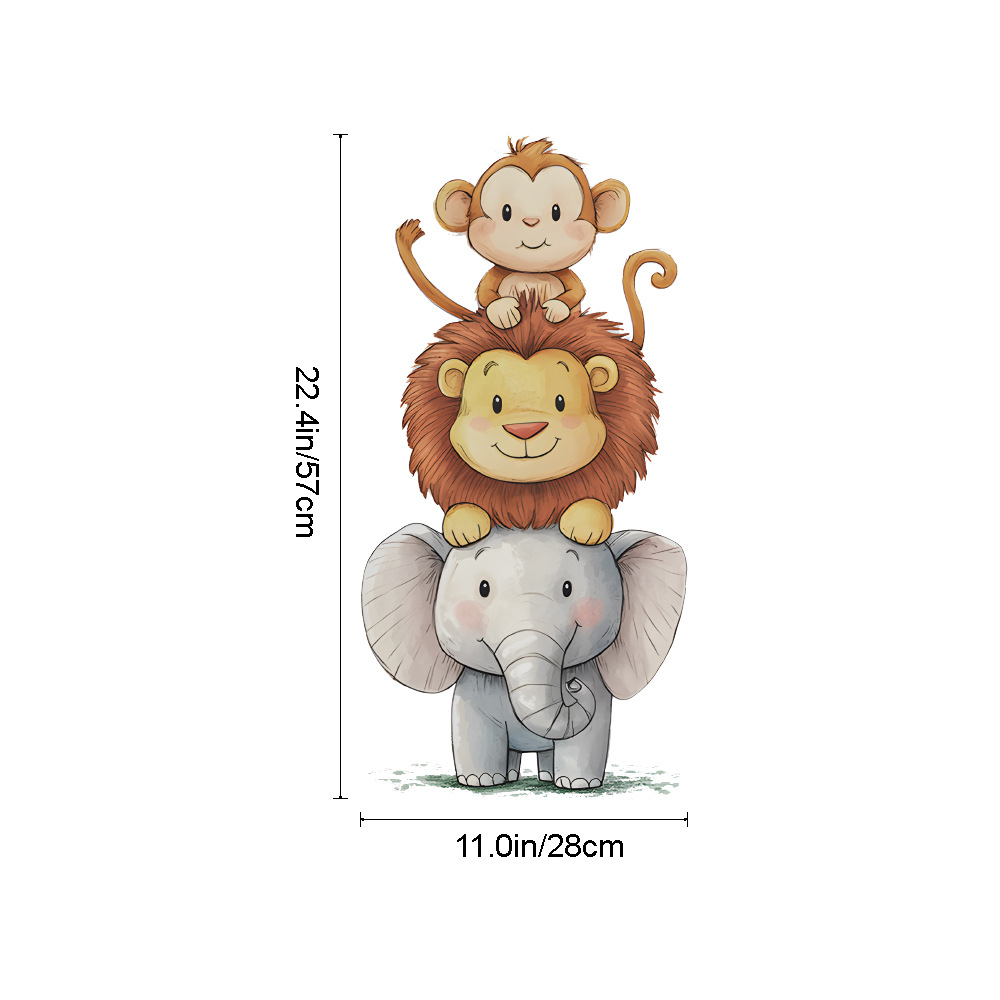 Urocze naklejki ścienne z moty – Baby Nursery Wall Stickers recenzja i cena