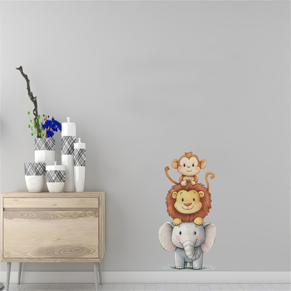 Urocze naklejki ścienne z moty – Baby Nursery Wall Stickers recenzja i cena