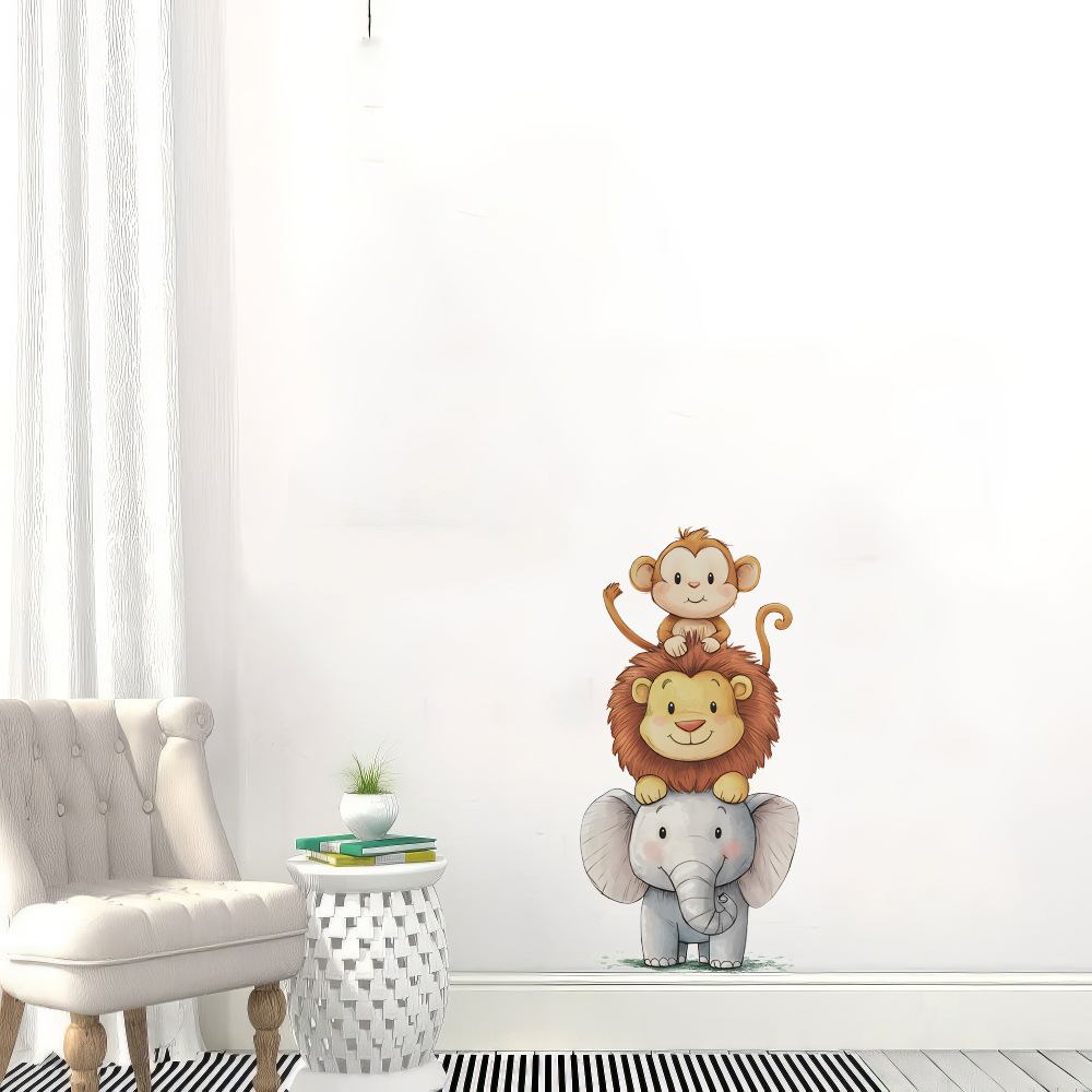 Urocze naklejki ścienne z moty – Baby Nursery Wall Stickers recenzja i cena
