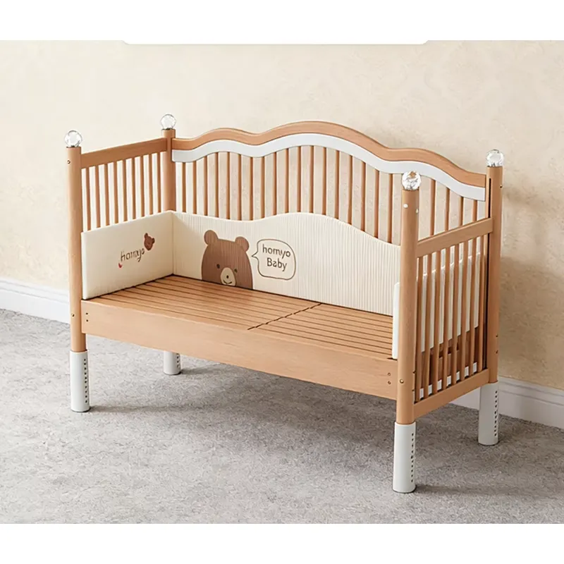 Drewniane łóżeczko dziecięce z – Baby Nursery And Co recenzja i cena