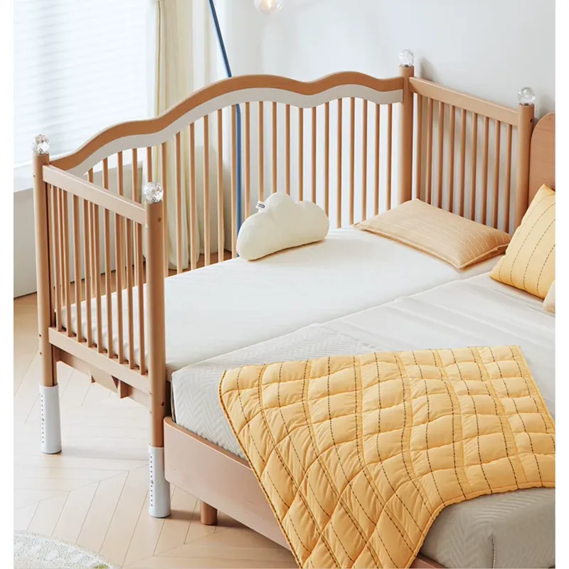 Drewniane łóżeczko dziecięce z – Baby Nursery And Co recenzja i cena