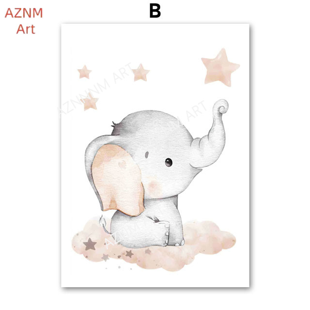 Plakaty dla dzieci z motywem s – Baby Nursery Posters recenzja i cena
