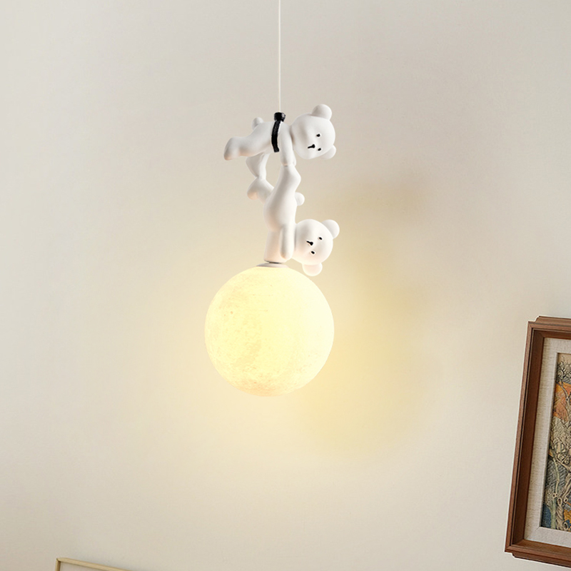 Lampa Niedźwiedź Kreskówka Pok – Baby Nursery Light Fixture recenzja i cena