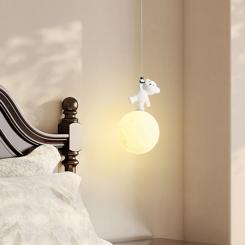 Lampa Niedźwiedź Kreskówka Pok – Baby Nursery Light Fixture recenzja i cena