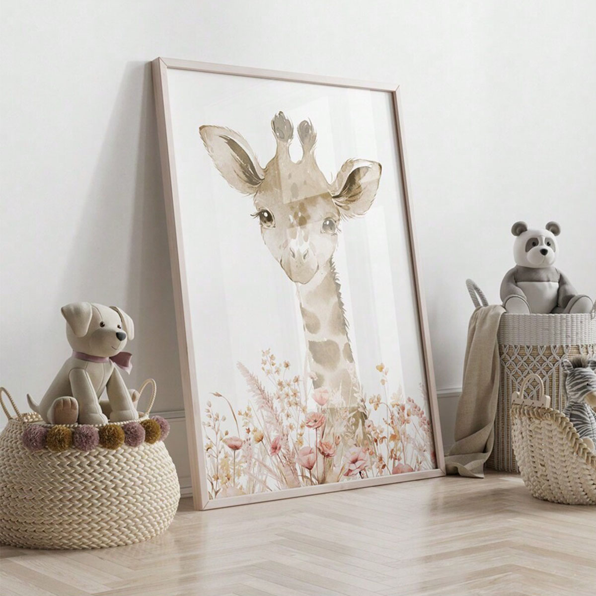 Personalizowany zestaw dekorac – Baby Nursery Paintings recenzja i cena