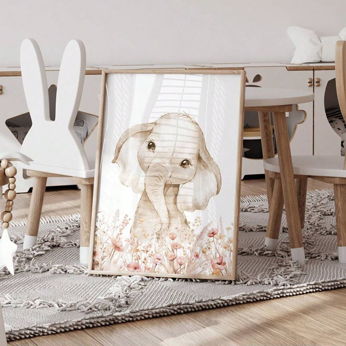 Personalizowany zestaw dekorac – Baby Nursery Paintings recenzja i cena