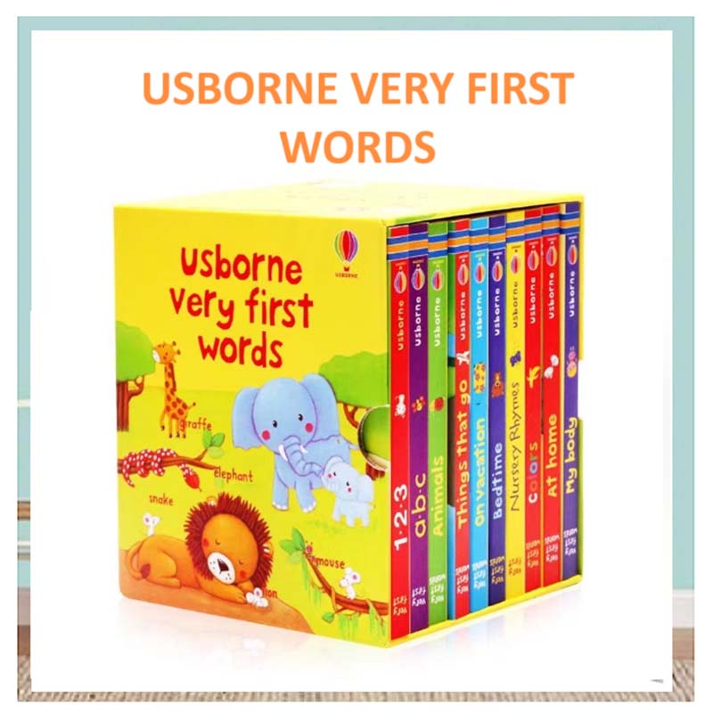 Usborne Najpierwsze Słowa 10 K – Baby Nursery Age recenzja i cena
