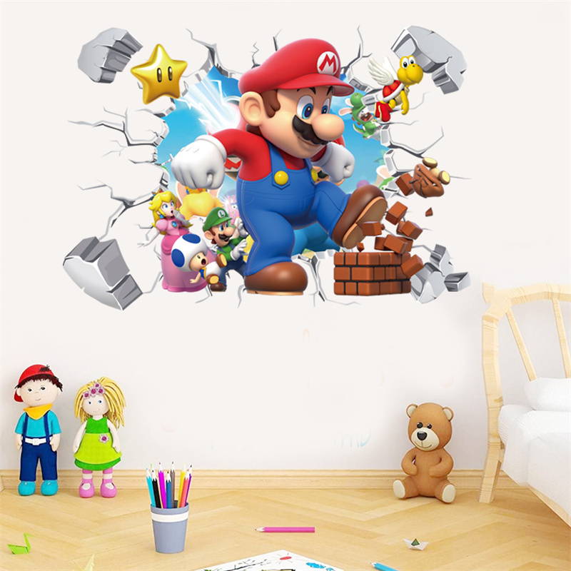 Naklejki ścienne 3D z postacia – Baby Nursery Wall Stickers recenzja i cena
