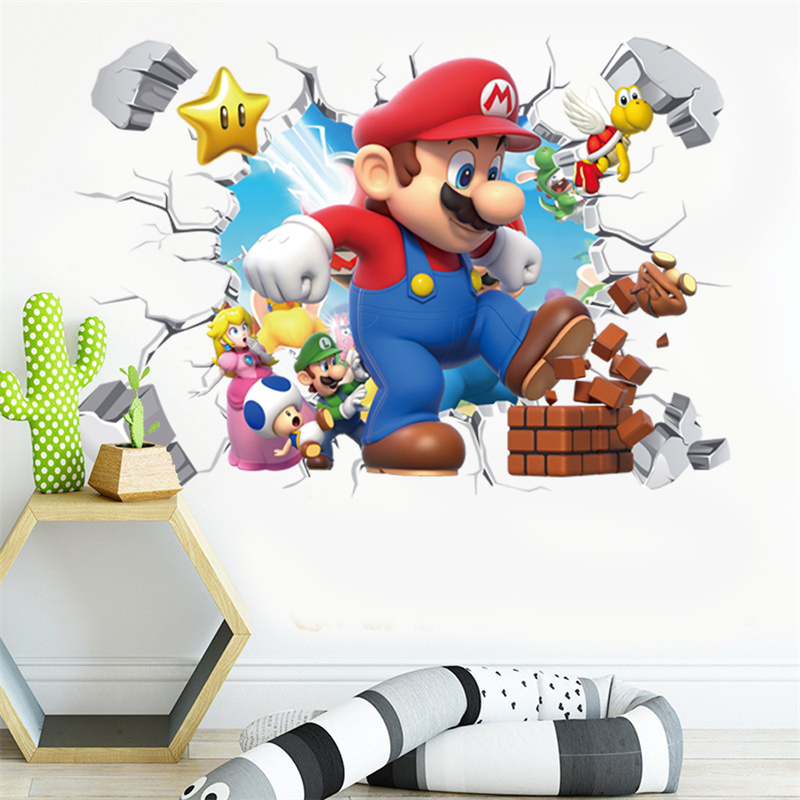 Naklejki ścienne 3D z postacia – Baby Nursery Wall Stickers recenzja i cena
