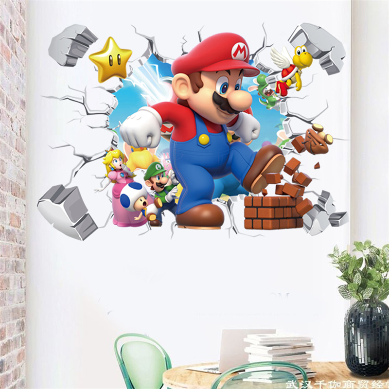 Naklejki ścienne 3D z postacia – Baby Nursery Wall Stickers recenzja i cena