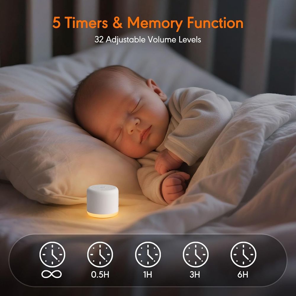 Urządzenie do generowania biał – Baby Sound Machine White recenzja i cena