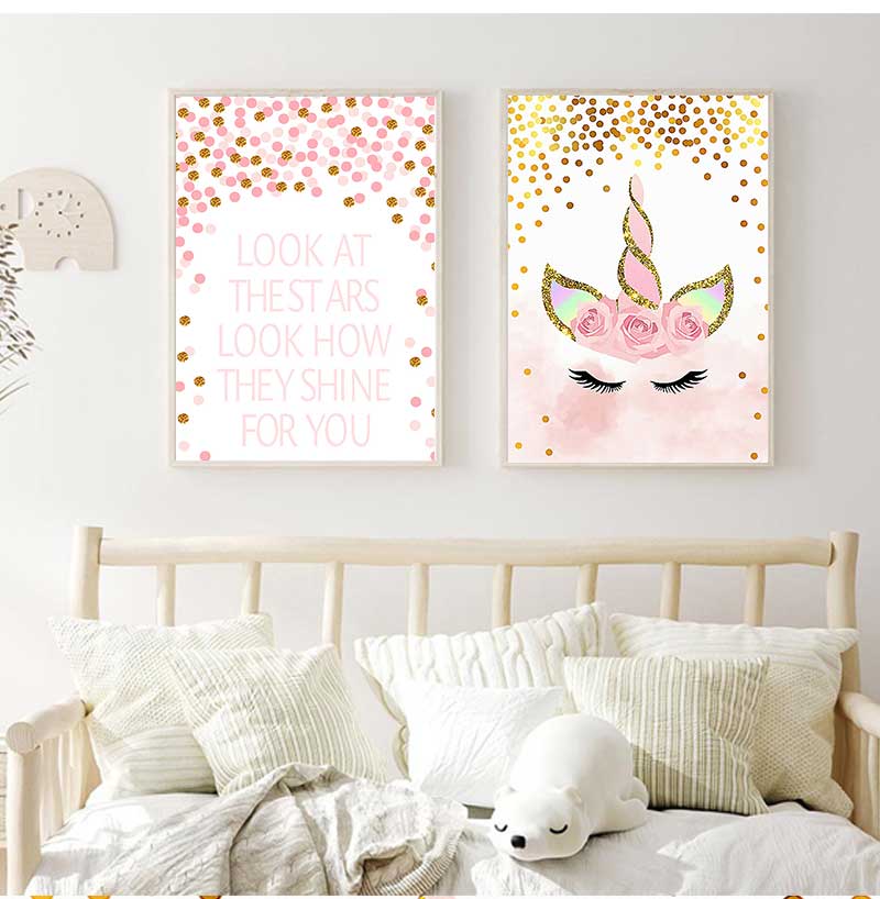 Obraz dekoracyjny Baby Girl de – Baby Girl Nursery Quotes recenzja i cena