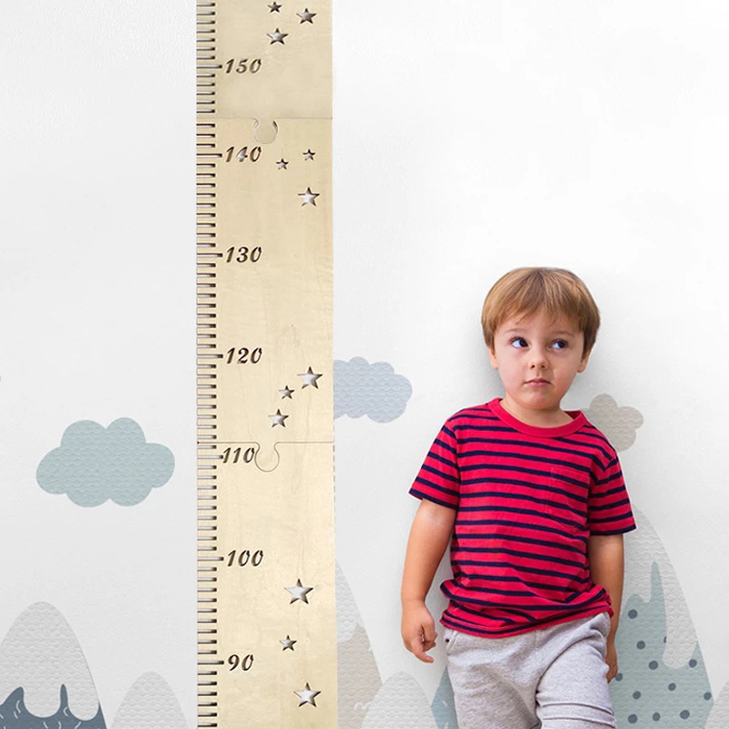 5 arkuszy Nordic drewniane wyk – Baby Nursery Wall Stickers recenzja i cena