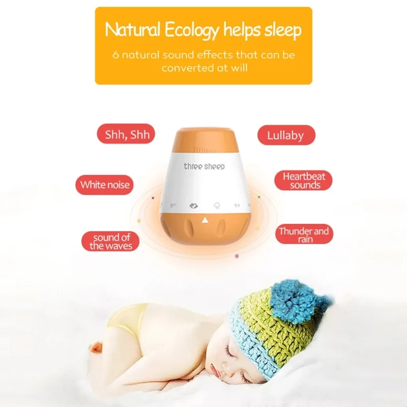 Baby White Noise Machine Intel – Baby Sound Machine White recenzja i cena