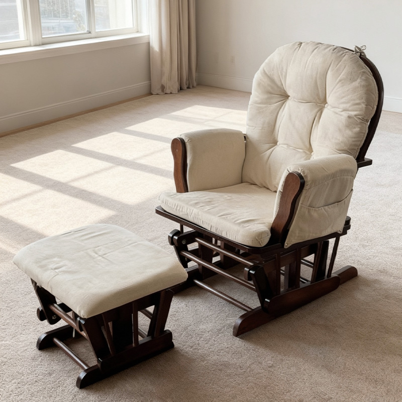 Nowoczesne drewniane krzesło d – Baby Nursery Chair recenzja i cena