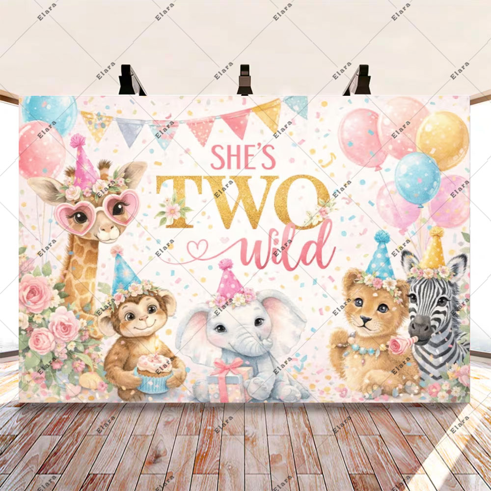 Tło fotograficzne Safari w tro – Baby Nursery Jungle Theme recenzja i cena