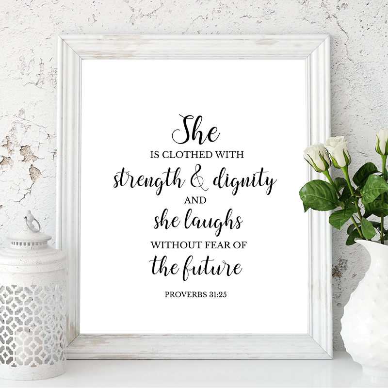 Wersety biblijne cytat Christi – Baby Girl Nursery Quotes recenzja i cena