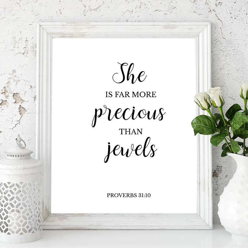 Wersety biblijne cytat Christi – Baby Girl Nursery Quotes recenzja i cena
