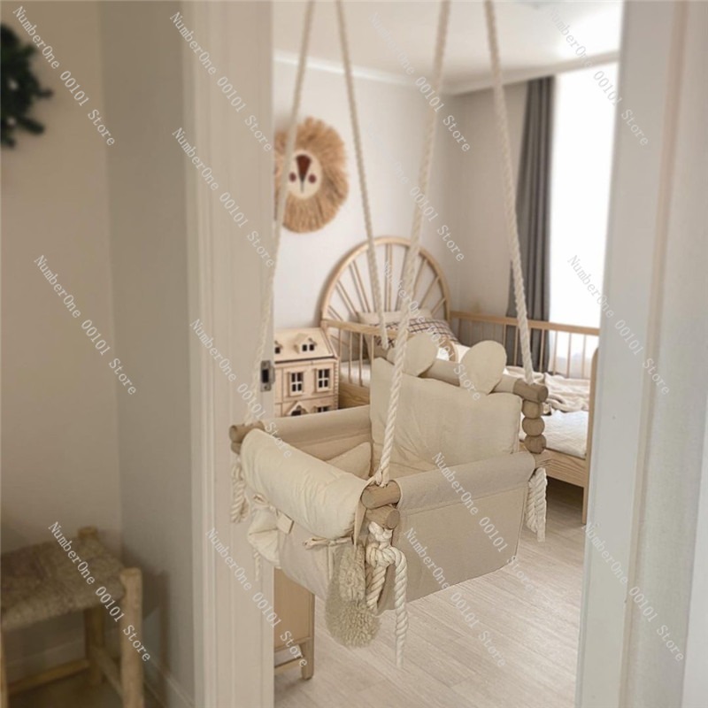 Koreański fotel wiszący do wnę – Baby Nursery Basket recenzja i cena