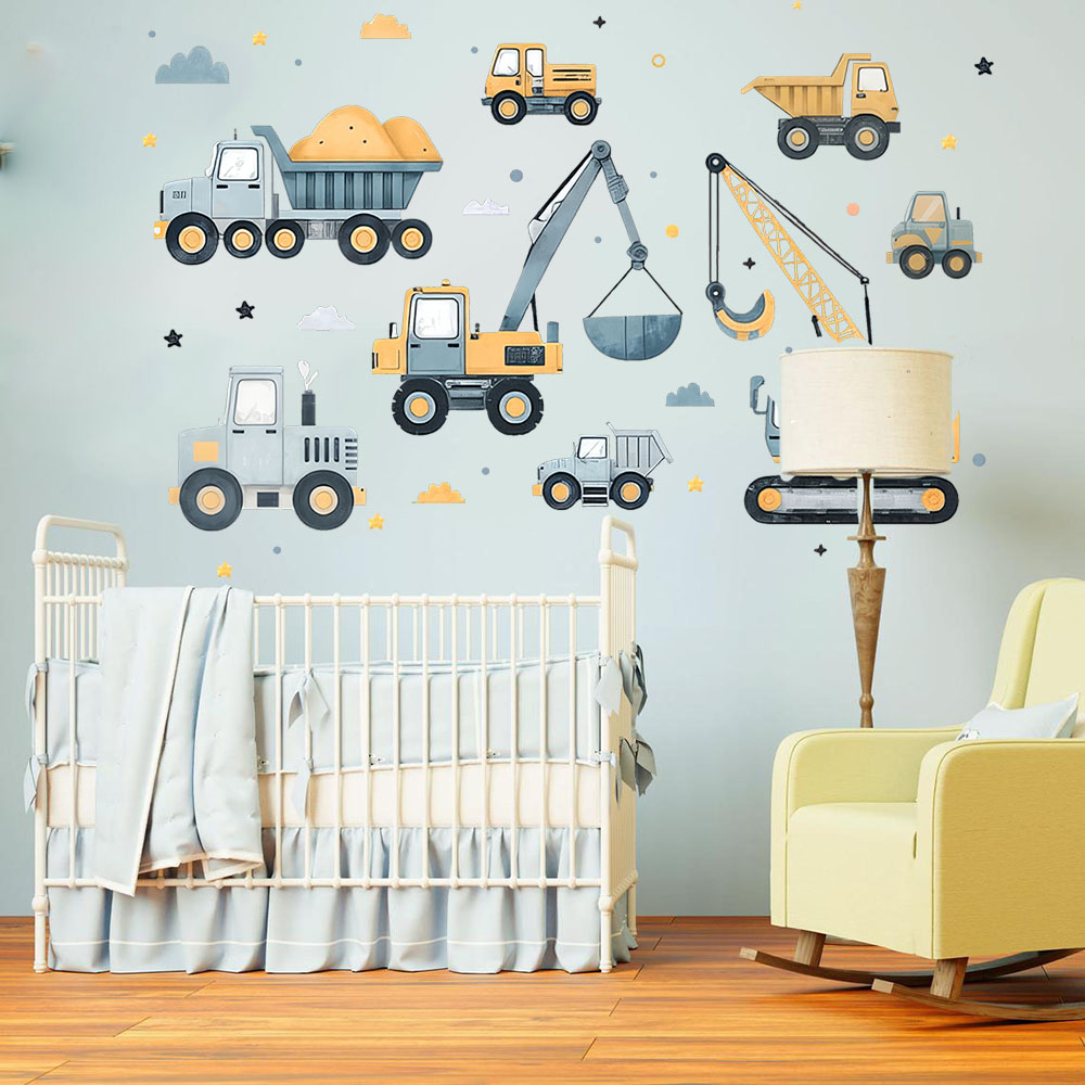 Zestaw naklejek ściennych z kr – Baby Nursery Wall Mural recenzja i cena