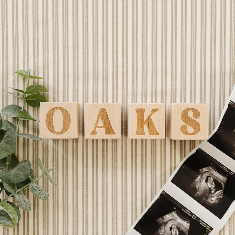 Personalizowane drewniane kloc – Baby Nursery Name Letters recenzja i cena