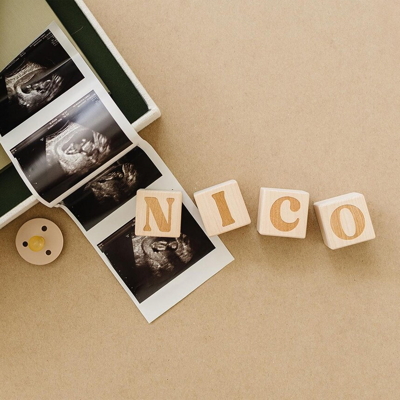 Personalizowane drewniane kloc – Baby Nursery Name Letters recenzja i cena