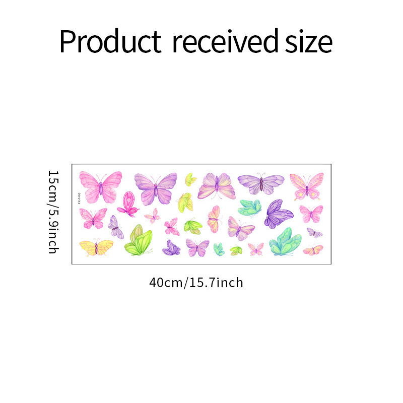 Romantyczny motyl Naklejki ści – Baby Nursery Wall Mural recenzja i cena