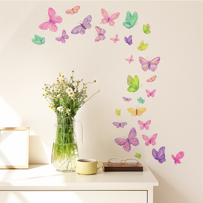 Romantyczny motyl Naklejki ści – Baby Nursery Wall Mural recenzja i cena