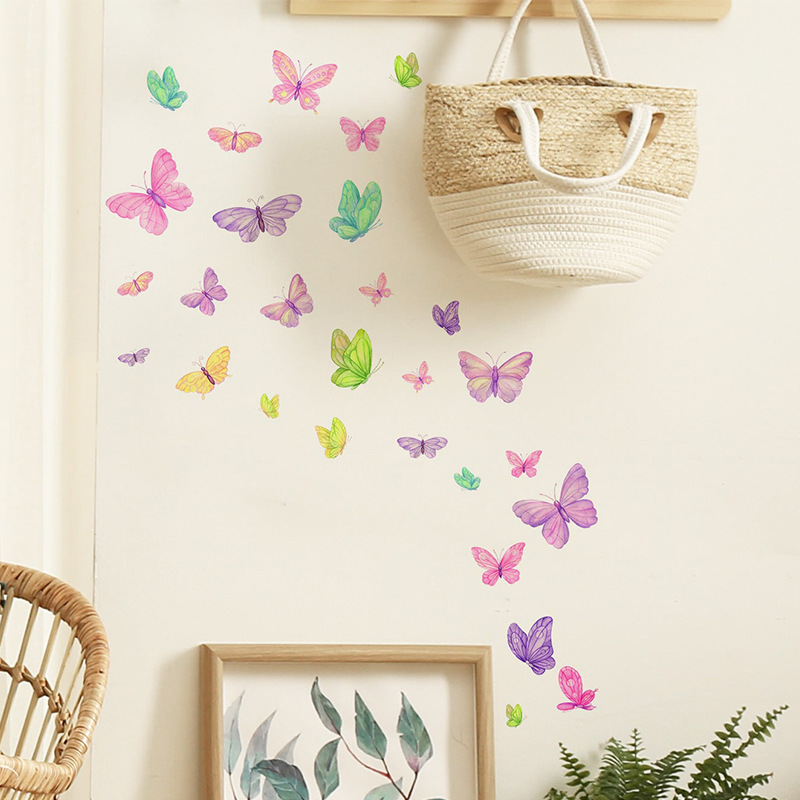 Romantyczny motyl Naklejki ści – Baby Nursery Wall Mural recenzja i cena