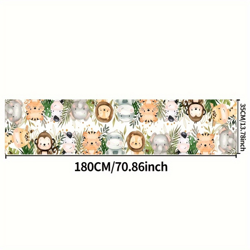 1/3 szt. Dekoracja na przyjęci – Baby Nursery Jungle Theme recenzja i cena