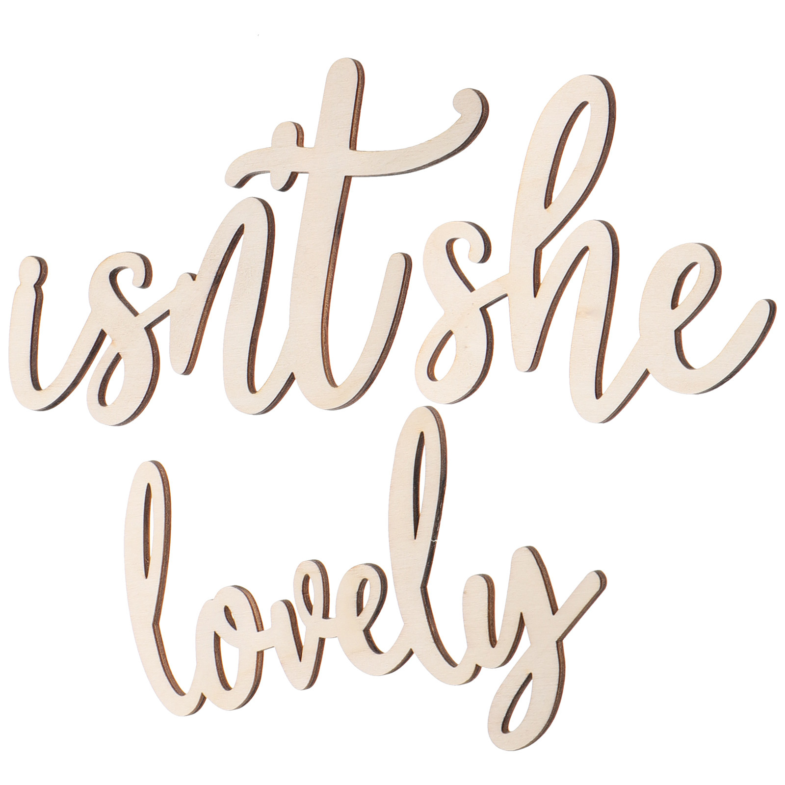 Drewniana tabliczka, drewniana – Baby Nursery Wall Stickers recenzja i cena