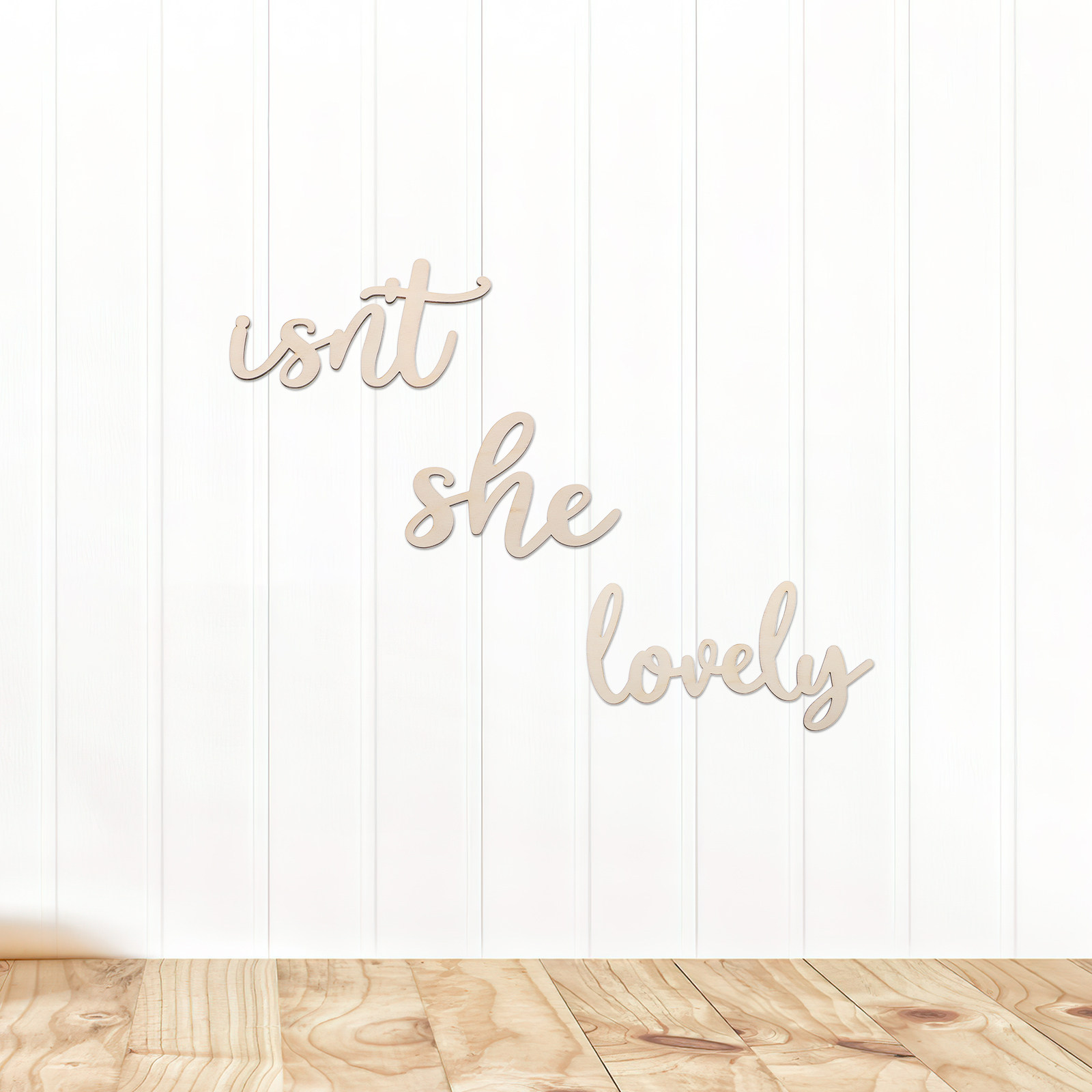 Drewniana tabliczka, drewniana – Baby Nursery Wall Stickers recenzja i cena
