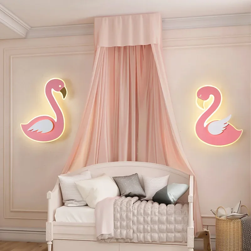 Lampa ścienna LED Flamingo, no – Baby Nursery Light Fixture recenzja i cena