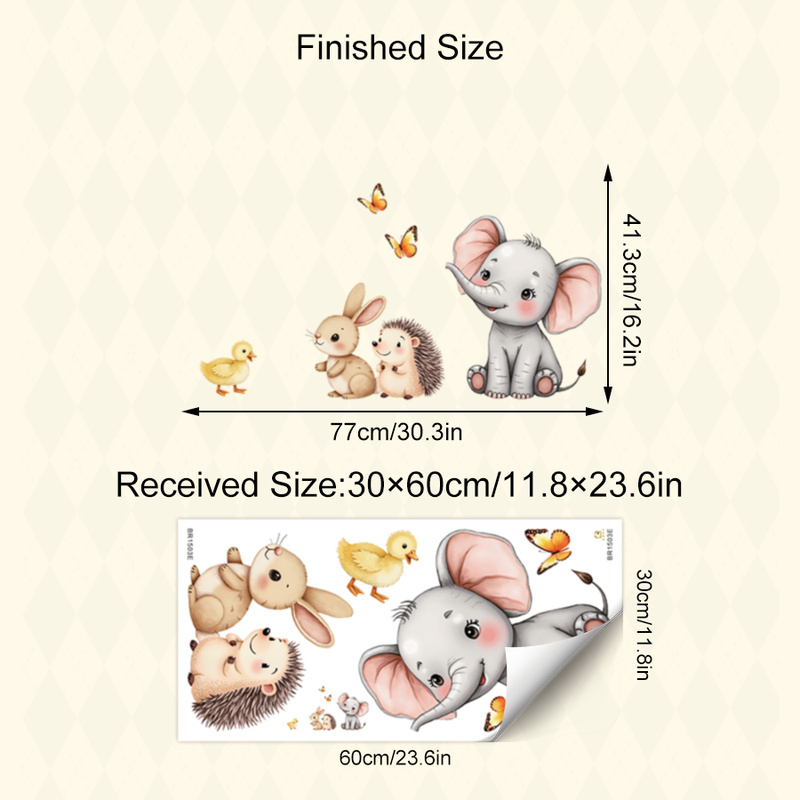 Naklejka ścienna z kreskówkowy – Baby Nursery Wall Stickers recenzja i cena