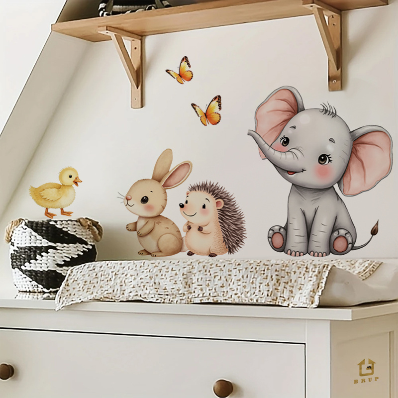 Naklejka ścienna z kreskówkowy – Baby Nursery Wall Stickers recenzja i cena
