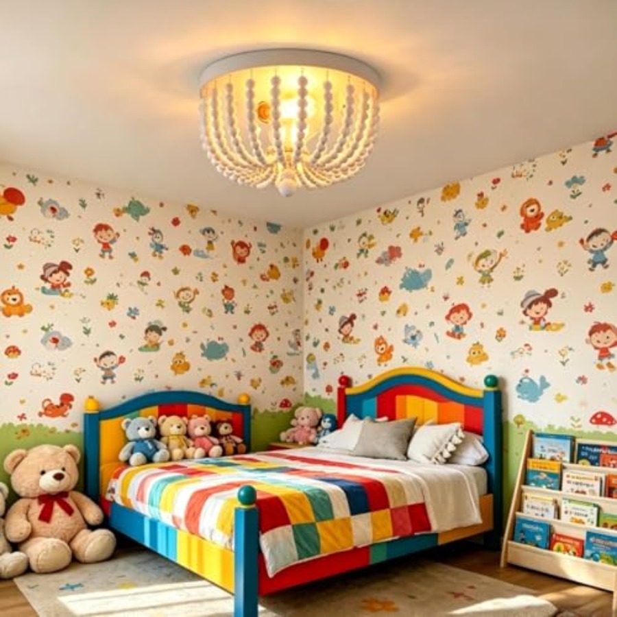 Oprawy sufitowe wpuszczane, 2- – Baby Nursery Light Fixture recenzja i cena