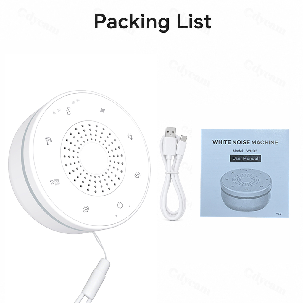 Urządzenie generujące biały sz – Baby Sound Machine White recenzja i cena