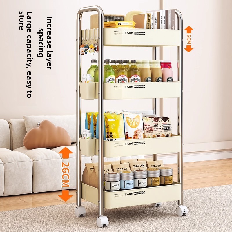 Wielofunkcyjny wózek na kółkac – Baby Nursery Bookcase recenzja i cena