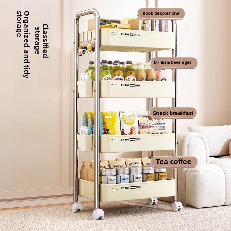 Wielofunkcyjny wózek na kółkac – Baby Nursery Bookcase recenzja i cena