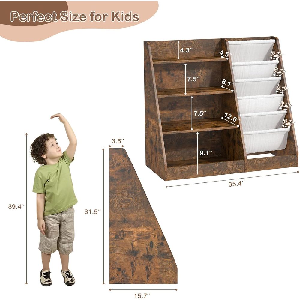 HedoAjim Regał na książki dla  – Baby Nursery Bookcase recenzja i cena