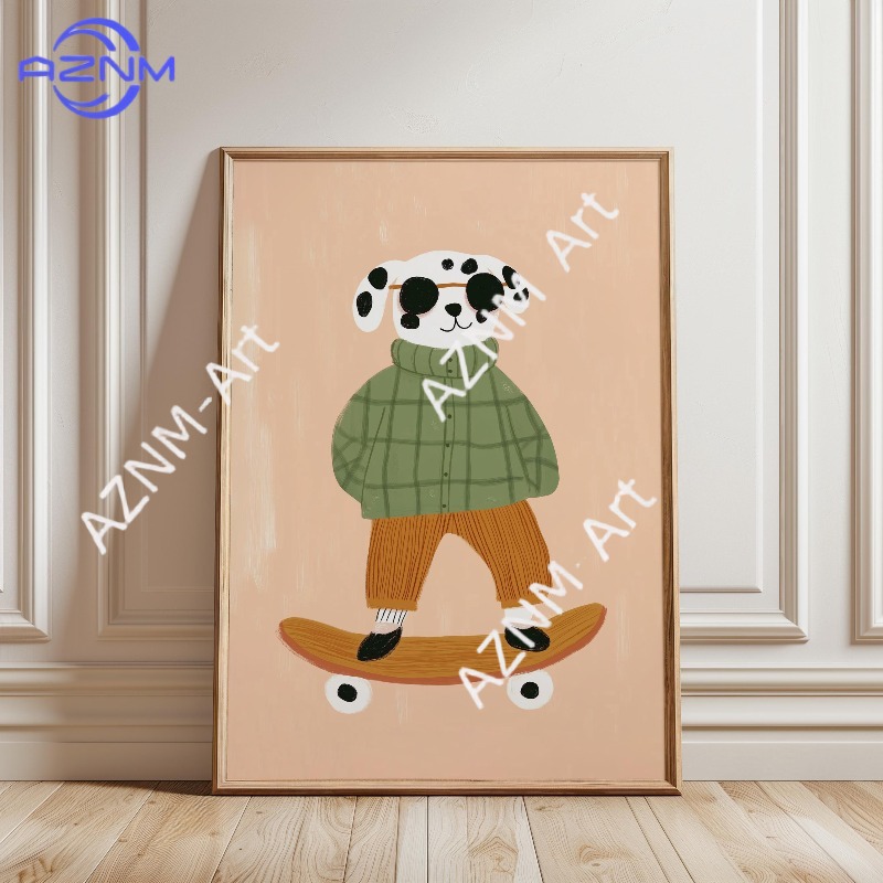 1 szt. Zabawny plakat ze zwier – Baby Nursery Paintings recenzja i cena