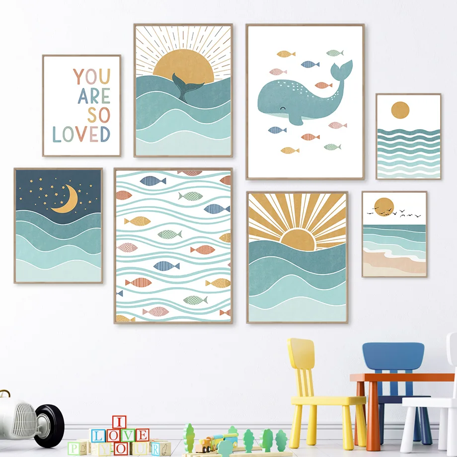 1 szt. bezramowy obraz na płót – Baby Girl Nursery Quotes recenzja i cena